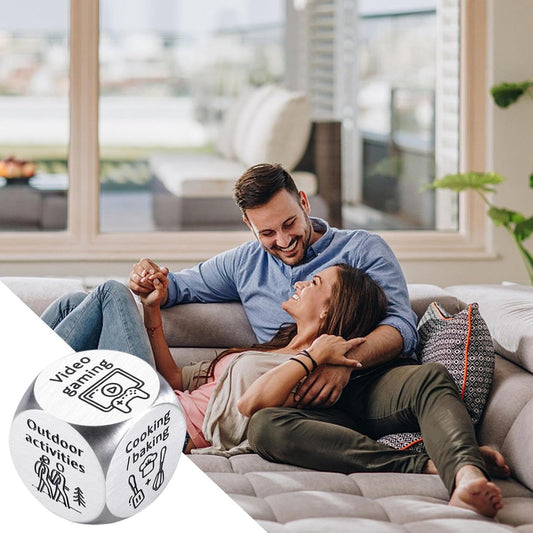 Dice - High-quality Dice - Creative Dice Playing - Creative decision-making toy - Anniversary / Valentine's Day / Christmas / Date Night / Birthday - Gift - Party Game - Board Game - Game - Romantic dice game gift.
