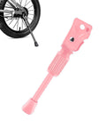14 Inch - Bicycle Stand for Children's Bikes - MTB Kickstand - Single Bicycle Stand - Bicycle Accessories for Children - Bicycle Stand - Side Stand for Bicycles - Bicycle, E-Bike, City Bike & Mountain Bike - Pink - Easy to Install