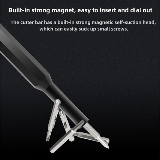24-piece - High-quality Precision screwdriver set - Professional small compact screwdriver repair kit - portable mini tool set - Universal - for Smartphone / glasses / watch / laptop - with Phillips head flat head - magnetic.