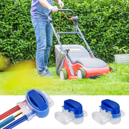 Gel Connector - 25 Pieces - Cable Connector - Model 314 - Boundary Wire - Perimeter Wire Connectors - Robotic Mower Wire Connector - Waterproof Cable Clamp - for Robotic Mowers / Garden / Outdoor / Car - Gel-Filled Splice Connector
