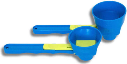 Measuring Spoon - Measuring Spoons - Measuring Spoons - Coffee Measuring Spoon - Coffee- Measuring Spoon - Coffee Scoop - Plastic - Blue - For Precise Weighing and Measuring