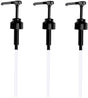 3-piece soap dispenser head - Easy-press bottle soap dispenser - Multifunctional Coffee Syrup Pump - Practical Spray Nozzle Pressure Oil Sprayer - Dispensing Pump - Pump Dispenser Syrup Bottle - Bottle Nozzle - for liquid / lotion - Black