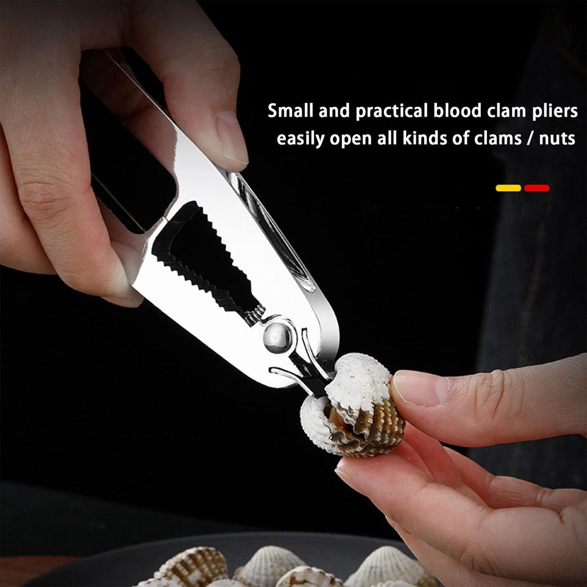 Nutcracker - Professional nutcrackers - Multifunctional Christmas Nutcracker - Portable Walnut Cracker - High-quality Walnut Cracker - Blood Shell - Clam Opener Walnut Clip - Tongs Blood Shell Clip - kitchen utensil - tool - Stainless Steel
