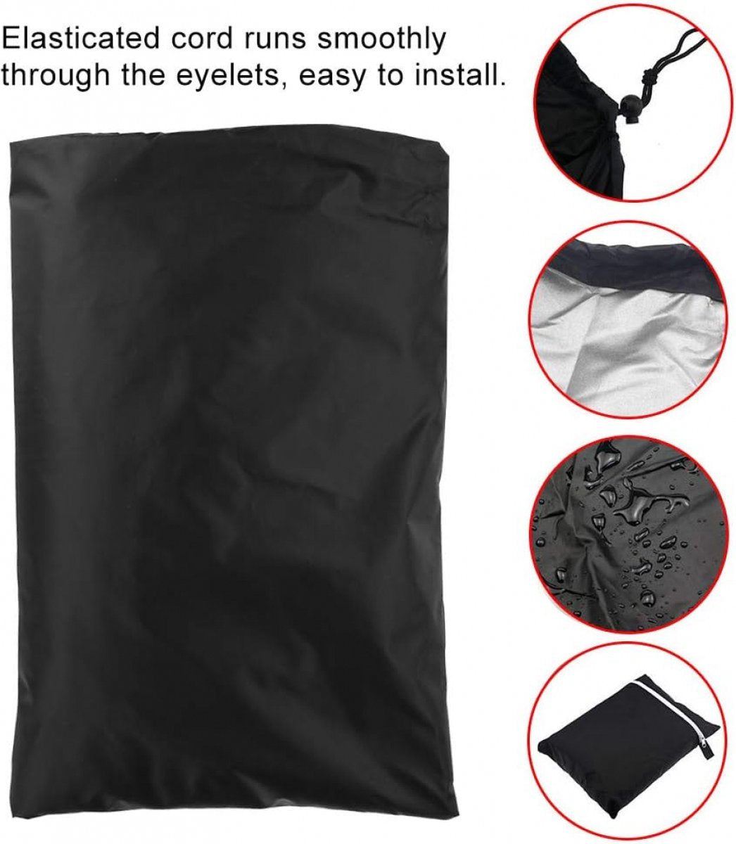 Mobility Scooter Protective Cover - Cover for Mobility Scooter - Mobility Scooter Cover - With Storage Bag - 140 x 66 x 91 cm - Protective Cover - Rain Cover - Cover - For Mobility - Scooter - Waterproof - Protects Against Dust - Dirt - Snow - Sunlight -