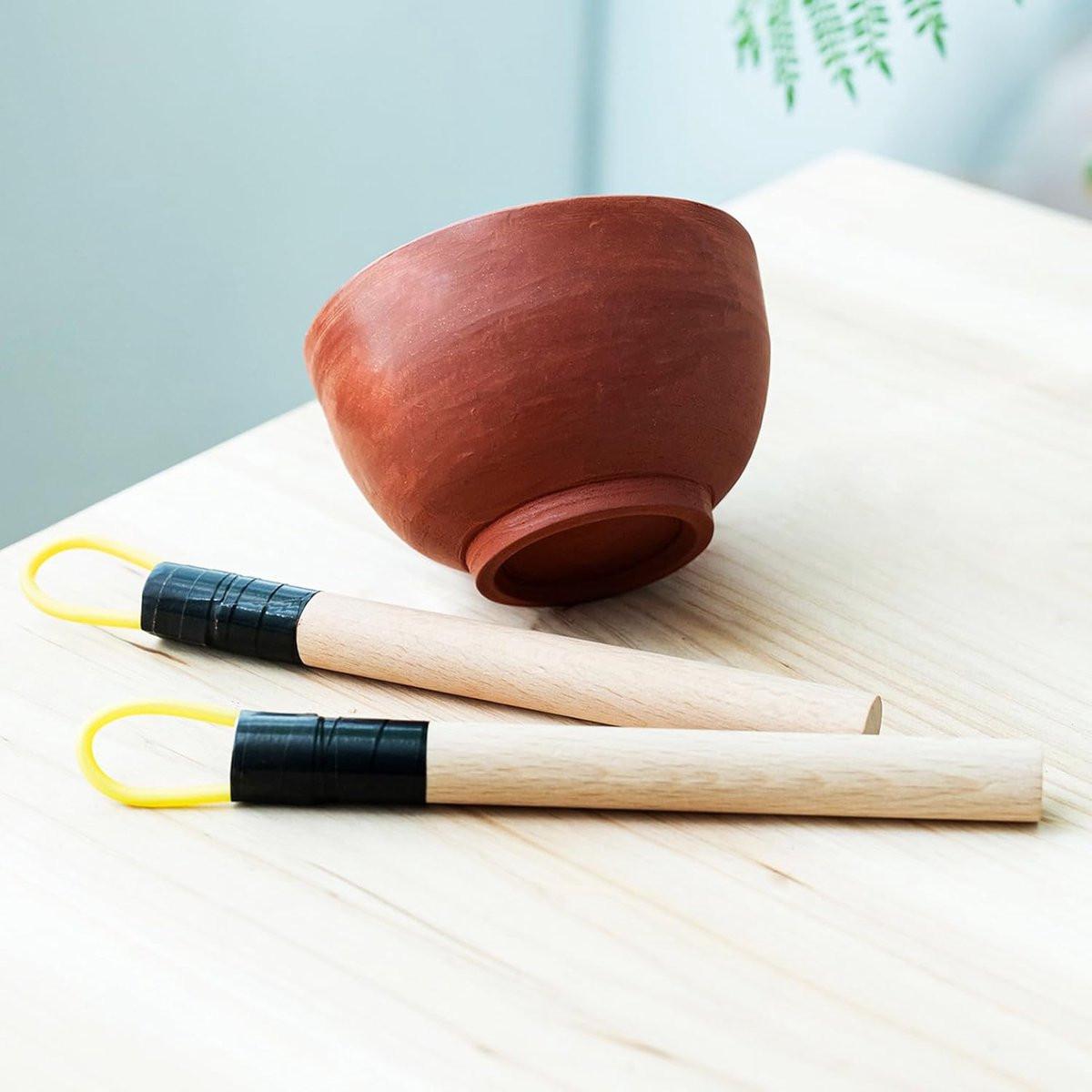 Clay Tools - Professional High Quality Pottery Modeling Modeling - Universal Modeling Tools - Sculpting - Earthenware Finishing Tools - Spatulas/Knives/Small Blades/Mirrets - for Beginners in Studios and Art Schools.