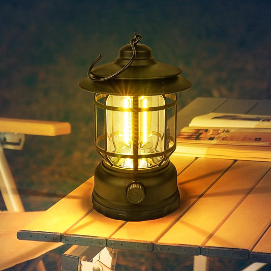 Camping Lamp - Camping - Professional Adjustable LED Tent Lamp - Portable Camping Lamp - Camp Lamp - Tent Lighting - Lights - IPX4 Waterproof - Strong Light - Bright - Rechargeable - for camping / fishing / garden / hiking.