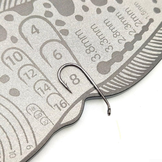 Fly Fishing - Professional Measuring Ruler - Portable Multifunctional - High Quality Fly Fishing - Fly Fishing - Fly Fishing - Handy Tool for Fishermen - Great Gift.