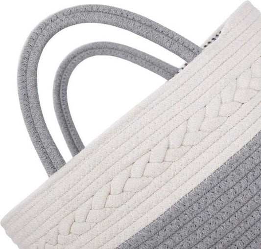 Diaper Bag - Changing Table Basket - Diaper Basket - Changing Bag - Diaper Organizer - Nursery Storage Basket - Baby Diaper Organizer - Diaper Organizer - Maternity Gift - Toy Basket - For Nursery Accessories - Baby Shower - Removable Dividers.