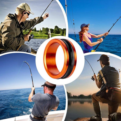 Fishing Line - Fishing Thread - Professional Line Pull Ring - Prevent Hand Scratches - Portable Practical - Sturdy Fishing Gear Accessories - Handy Tool - for fishing enthusiasts Enthusiasts / Beginners / Professionals.