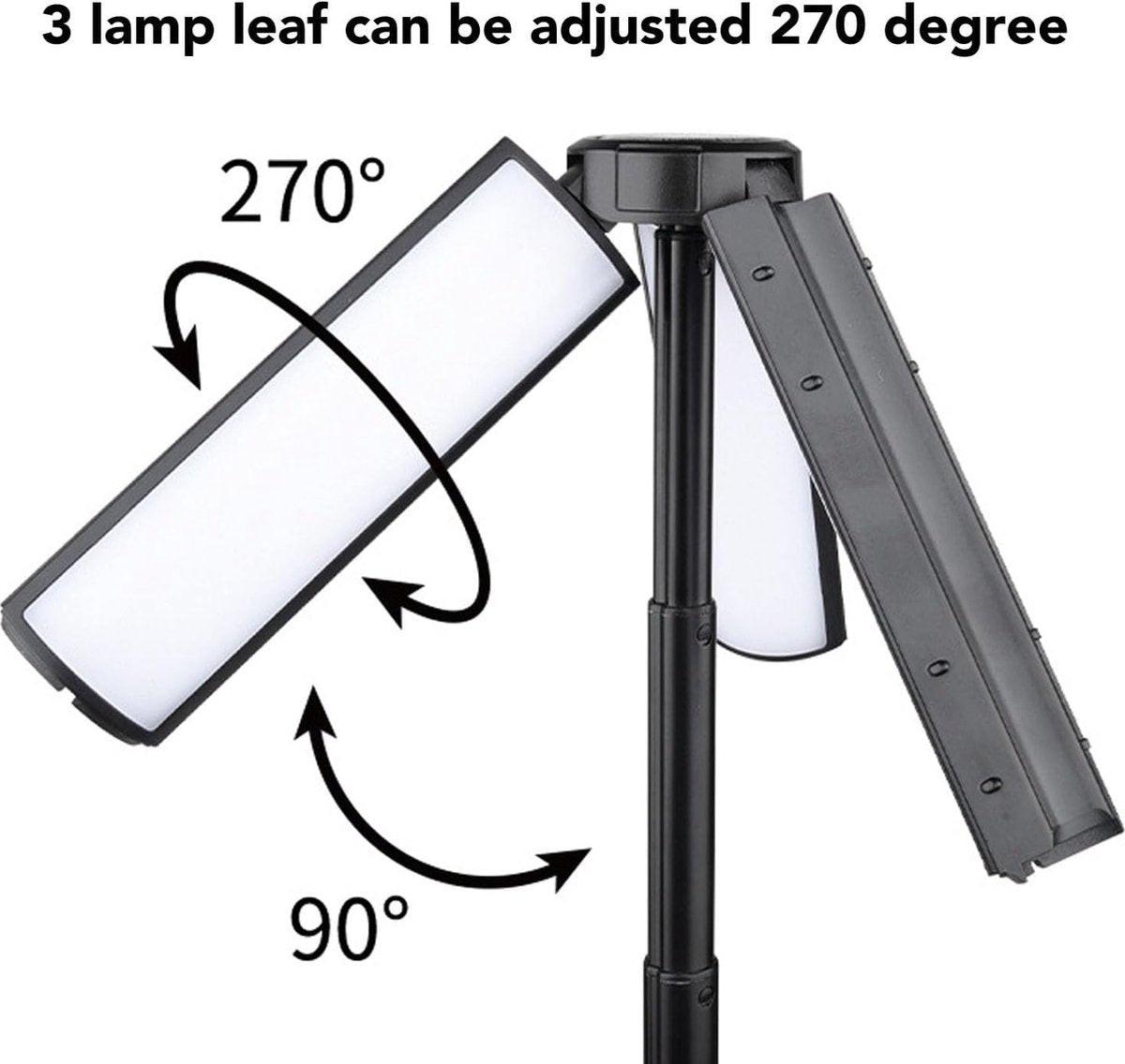 Camping Lamp - Tent Lamp - Rechargeable Telescopic Camping Light - Outdoor - LED Lamp - Hangable - Rechargeable - With Hook and Flashlight - For Camping, Hiking, Power Outages, Emergencies - Black - 1 Piece.