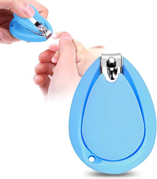 Nail Clipper - Nail Scissors - Toddler Nail Clipper - Child Nail Clipper - Baby Nail Scissors - Safety Scissors - Safe and Gentle - For Babies, Children, Adults - For Newborns, Baby, Toddler, Children - For All Ages - Blue.
