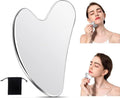 Gua Sha Stone Metal - Gua Sha Scraper Stainless Steel - Massage Tool - Relaxation - Gua Sha - Gua Sha Massage - Gua Sha Plate - Gua Sha Tool Surgical Steel - For Acne - Gua Sha Scraper - Unbreakable - Stainless Steel - With Storage Bag