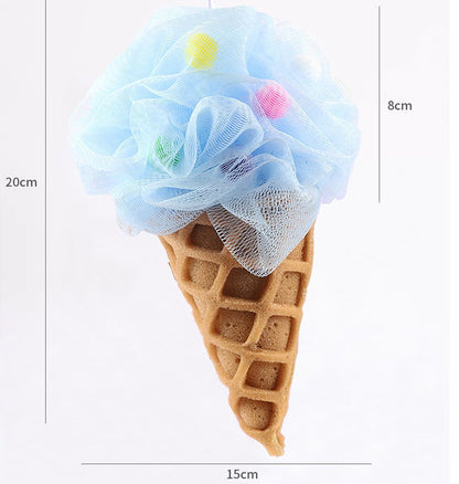 Bath Sponge - Shower Sponge - 3 Pieces - Shower Puff - Bath Sponge - Massage Sponge - Scrubbing Sponge - Bath Sponges - Soft Sponge - Bathroom - Bathroom Accessories - Shower - Reusable