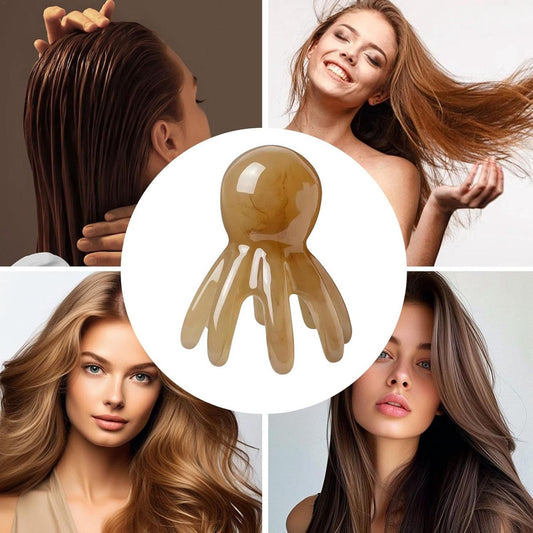 Head Massage Spider - Scalp Massager - Massage Brush - Scalp Brush - Massage Brush - Head Massage Device - Head Massage - Head Massage Spider - Stimulates Hair Growth and Blood Circulation - Waterproof - Relaxation - Stimulates Blood Circulation