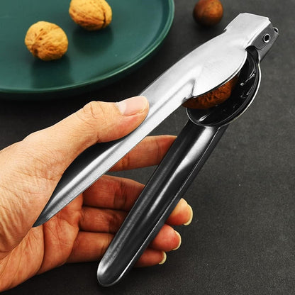 Nutcracker - Professional Walnut / Nut Cracker - Portable Christmas Nutcracker - Universal Chestnut Clip - High Quality Chestnut Tongs - nutcracker - Walnut Cracker - for walnuts / chestnuts / pecans and other nuts - Stainless Steel