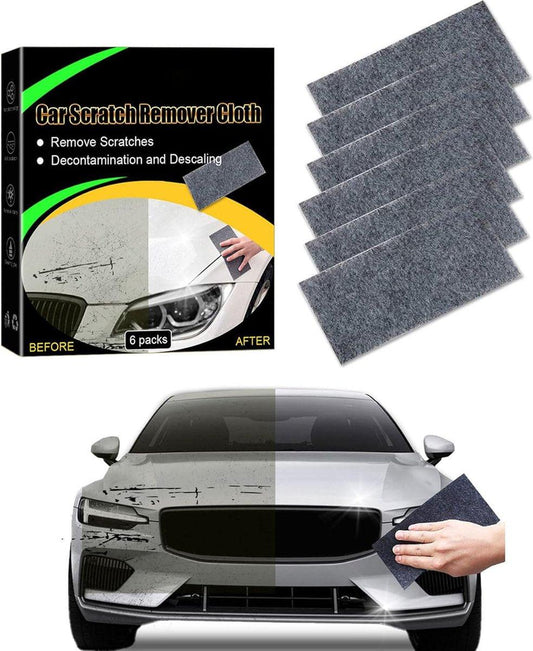 6 Pieces - Car Paint Scratch Remover Scratch Repair Cloth - Microfiber Cloths Professional - Nano Sparkle Cloth - Nano Scratch Cloth Clean Tool Repair Polishing Cloth - Car Scratch Repair Cloth Nano Magic Cloth - For cars.