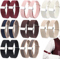 Sleeve Holder - 8 Pairs - Sleeve Holder - Sleeve Holders for Women and Men - Classic - Elastic - Women and Men - Sleeve Holders - Unisex Elastic Bracelets - Adjustable Shirt Sleeve Holders - Anti-Slip Bracelet - Multicolor