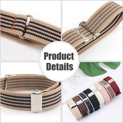 Sleeve Holder - 8 Pairs - Sleeve Holder - Sleeve Holders for Women and Men - Classic - Elastic - Women and Men - Sleeve Holders - Unisex Elastic Bracelets - Adjustable Shirt Sleeve Holders - Anti-Slip Bracelet - Multicolor