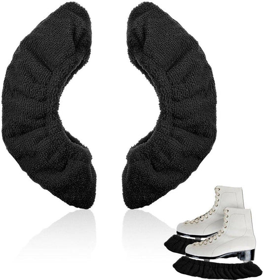 Skate guards - Sports skate guards - Skate covers - skate blade protectors - for men and women - sports blade protectors - protective covers - skating accessories - for field hockey skates, figure skates and ice skates - black - S - 30cm.