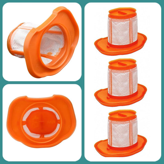 3 pieces - Filter accessories - Suitable for Black & Decker BHHV520BT BHHV520BFP BHHV320B BHHV320J BHHV520BF BHHV520JF - Dust filters - Fine dust filters - Filters - Vacuum cleaner filters - vacuum cleaner filter replacement accessory - washable spare par