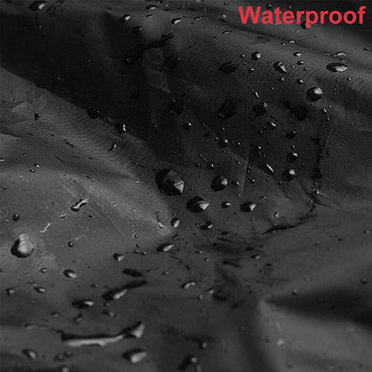 210D Waterproof Table Tennis Table Cover - Table Tennis Table Cover - Waterproof, windproof and UV-resistant - Dustproof - Table Tennis Table Protector - Protective Cover - Foldable Table Tennis Table Cover for Indoor and Outdoor Use - Black - 165×70×185c
