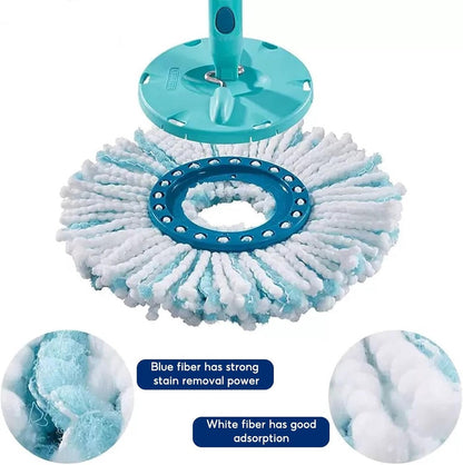 3 pieces - Mop refill - Replacement mop head - Suitable for Leifheit Clean Twist Disc Mop - Clean Twist Disc Mop Head - Mop Head Replacement Covers - Replacement Clean Twist Disc Mop - efficient water absorption - strong cleaning - 35 cm
