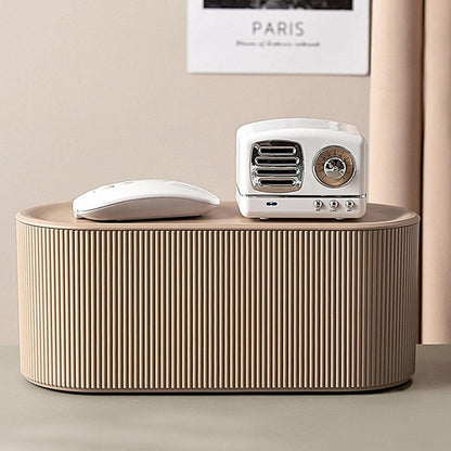 Cable management box - Cable cover box - Cable storage box - Cable storage - Cable management box - Cable management box - Cable storage box - Keep cables tidy - Desk Organizer - Storage Power Strip - Hideable Power Strips - Brown - 31×13.5×12.5cm