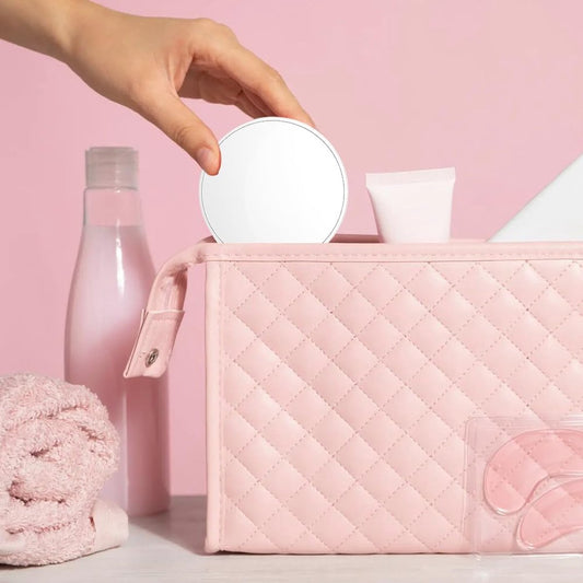 20x magnifying mirror - 15 cm - Mirror - Magnifying glass - Makeup mirror - Magnifying makeup mirror - Shaving mirror - with suction cup - 20x detail magnifier - Round magnifying mirror - Close-up mirror for precise makeup details - white.