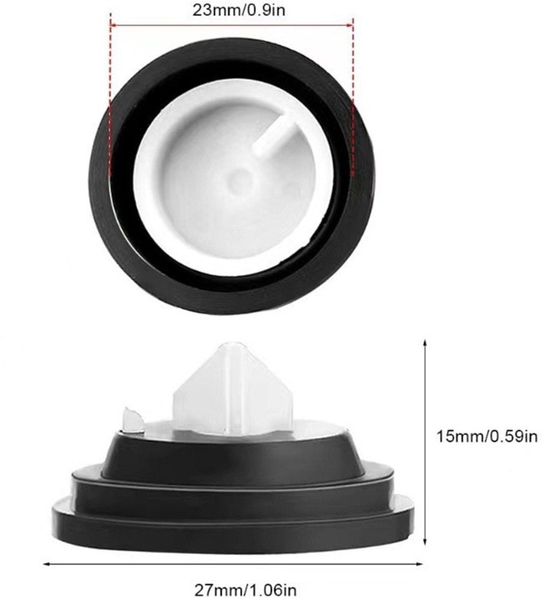 3 pieces - Toilet cistern drain valve - Flush tank inlet diaphragm - inlet diaphragms for toilet cistern - valve diaphragm - sealing diaphragm - toilet inlet float diaphragm rings - rings for toilet cisterns - WC drain seal - toilet accessories