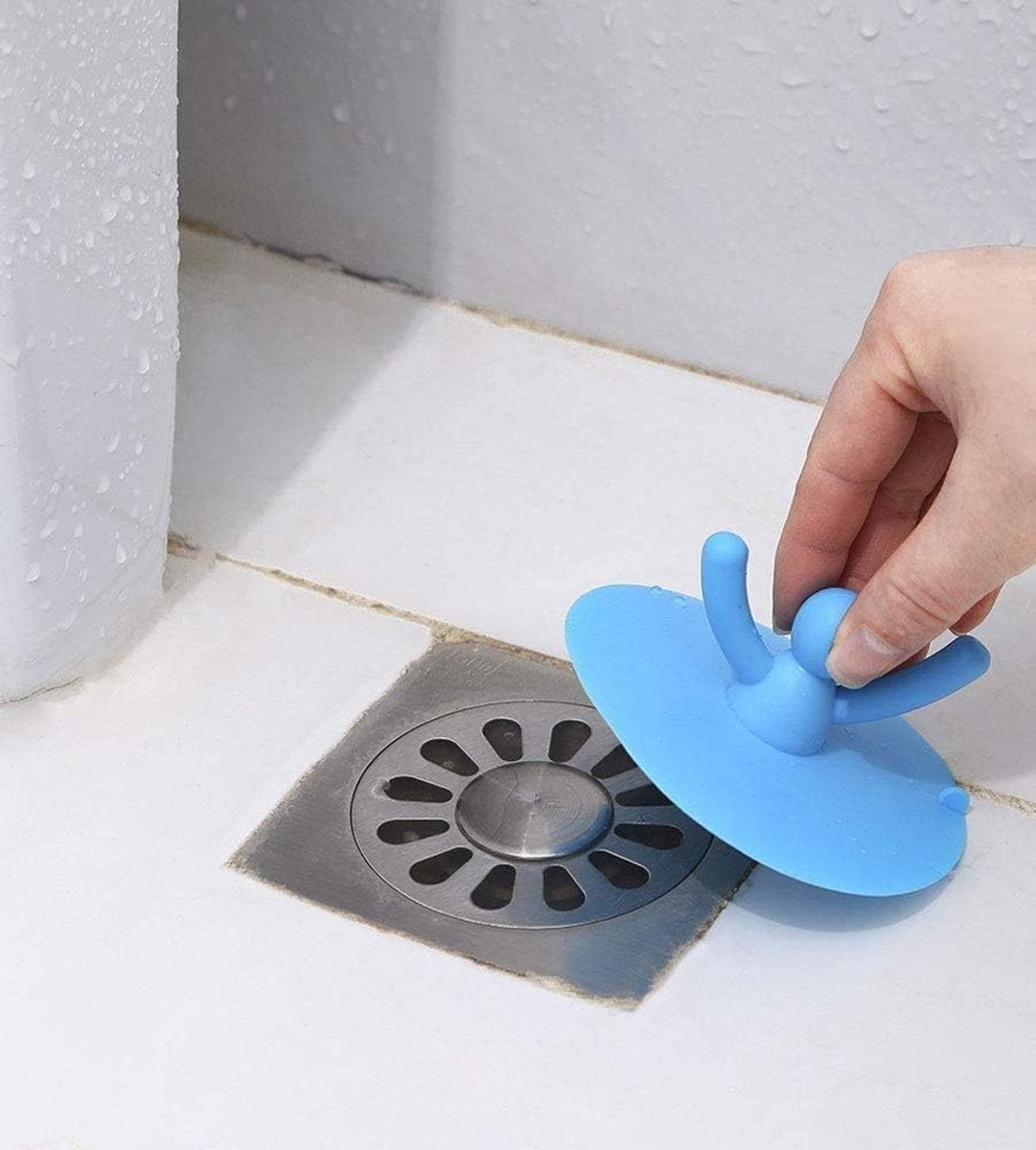 Universal Sink Stopper - Silicone Bathtub Drain Stopper Plug Cover - Bath Stopper with Handle - Baby Bath Stopper - Washbasin Plug - Floor Drains and Sinks - Drain Plug - Universal Bath Stopper - Sink Plug - Bath Plug - Sink Stopper - Drain Plugs