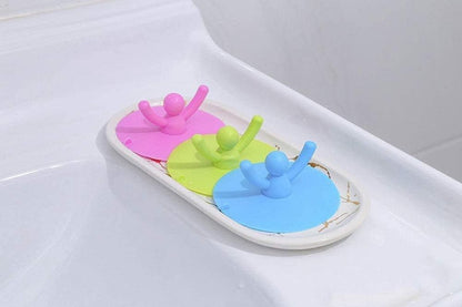 Universal Sink Stopper - Silicone Bathtub Drain Stopper Plug Cover - Bath Stopper with Handle - Baby Bath Stopper - Washbasin Plug - Floor Drains and Sinks - Drain Plug - Universal Bath Stopper - Sink Plug - Bath Plug - Sink Stopper - Drain Plugs