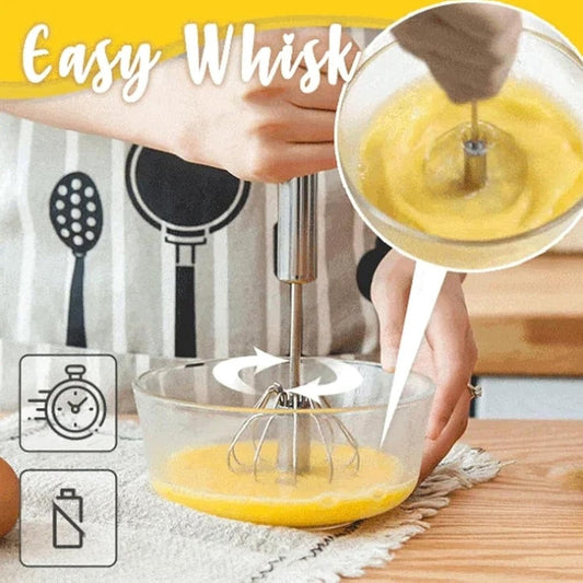 Hand mixer - 12 inch - Semi-automatic beater - Whisk - Beater - Egg whisk - Whipping cream whisk - Kitchen aid - for cooking and baking - Milk frother - Kitchen utensils - for kitchen