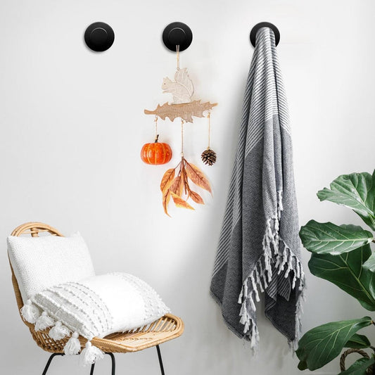 10 pieces suction cup hooks for shower - suction cup hooks - suction cup towel hooks for bathrooms - self-adhesive wall hook - SUS304 waterproof stainless steel hooks - for bathroom, bedroom, kitchen, hotel and office