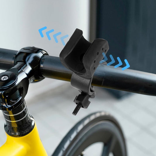 pieces - walking stick holder - wheelchair accessories - scooter accessories - crutch holder - versatile crutch holder - universal accessories for crutches, rollator, wheelchair, bicycle - 8.3*4.5*3.3 cm - black.