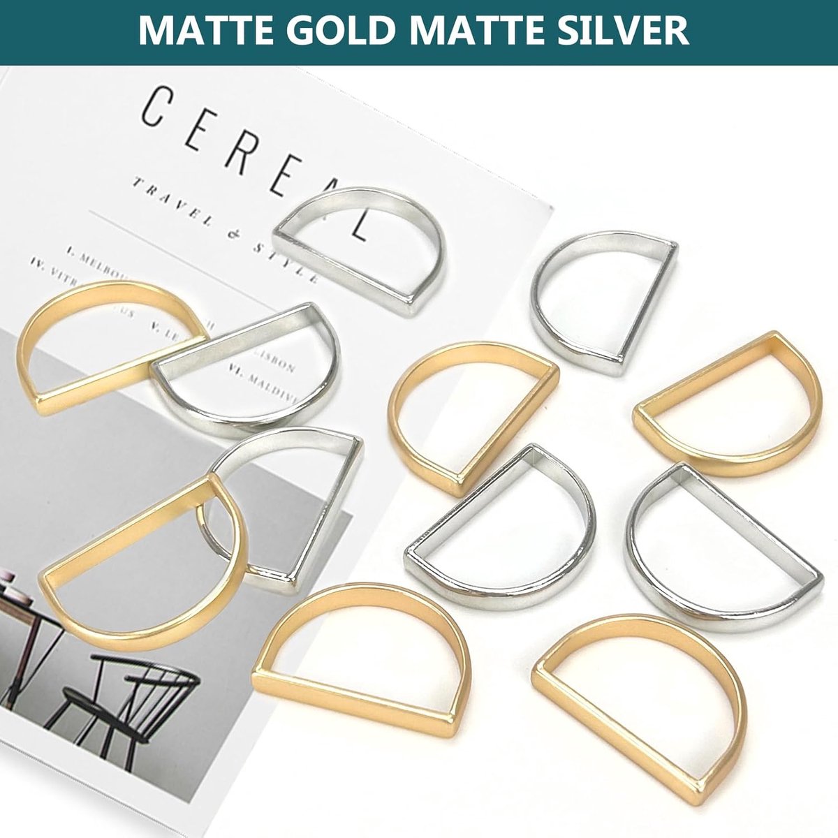 12 pieces napkin rings - gold napkin ring - Napkin rings table decoration - Napkin Ring - Gold Napkin Rings - Silver Napkin Rings - Table Accessories - Table Setting - Table Decoration - for wedding, party, dinner, birthday, table decoration