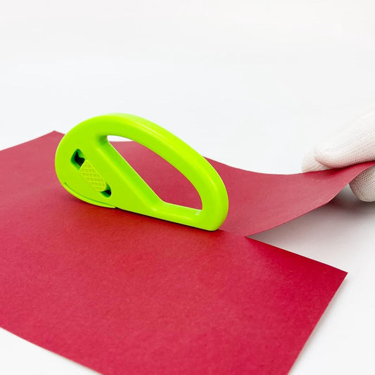 Pieces - Gift Paper Cutter - Wrapping Paper Cutter - Gift Paper Cutter - Gift Paper Roll Cutter - Paper Cutter - Safety Razor Paper Cutter - Wrapping Paper Cutter for Paper Roll, Wraps, Vinyl Film, Crafts, Office, Package.