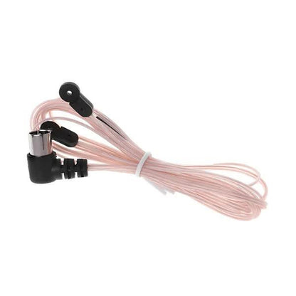 FM Antenna Male Connector Stereo Audio Radio Receiver Adapter Compatible with Denon Marantz Onkyo Raspberry Pi Wave Tivoli.