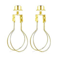 Lampshade Holder Adapter Kit with Knob Leveling System Gold Stabilizer