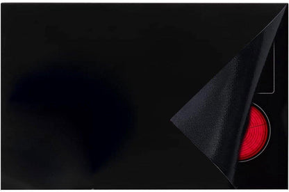 Induction protector - Induction mat - Silicone - Fiberglass - Hob cover - Induction hob protection mat - Protective plate - Induction hob protective mat - Kitchen accessories - Suitable for induction hob - 53*61cm - Black.