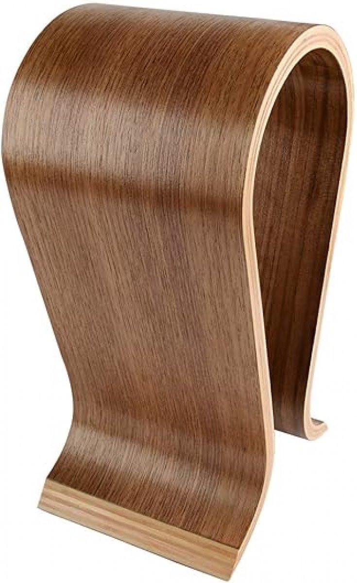 Headset Stand - Headphone Stand - Headphone Holder - Headphone Hook - Headphone Hanger - Wooden - 255*100*155MM - Wood Color.