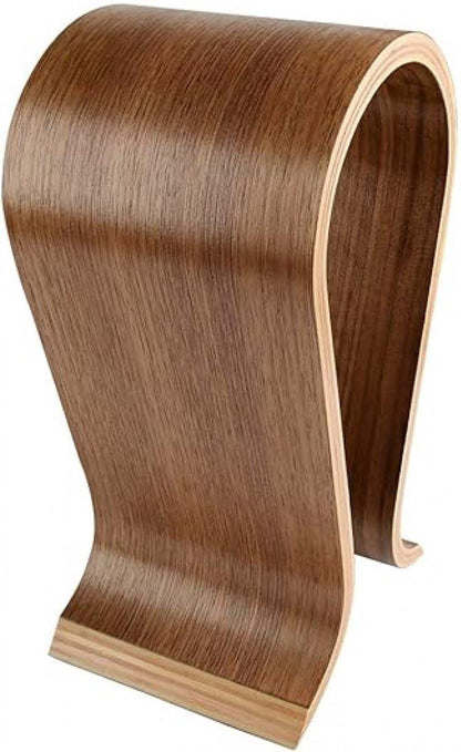 Headset Stand - Headphone Stand - Headphone Holder - Headphone Hook - Headphone Hanger - Wooden - 255*100*155MM - Wood Color.