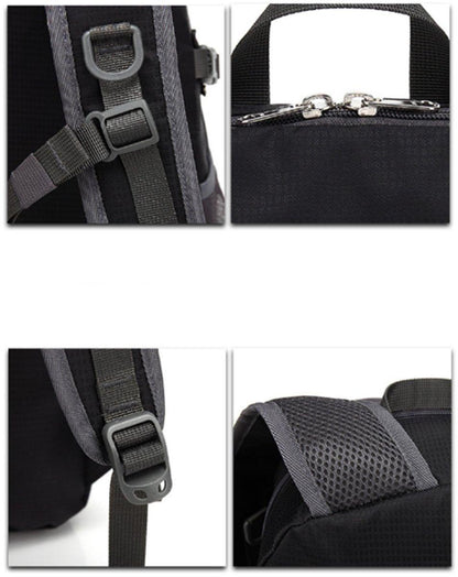 Waist Bag - Leg Bag - Motorcycle Waist Bag - Motorcycle Bag - Tactical Leg Bag - Tool Bag - Unisex - Black - Large Capacity - 16*5*29 cm - 4 Compartments - Polyester.