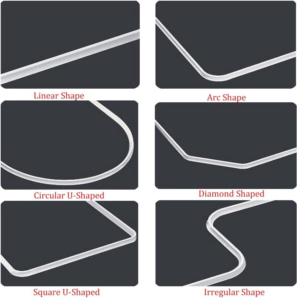 Shower Water Stopper - 1 m - T-type Shower Strip - Water Stopper - Self-Adhesive Sealant Edge - Sanitary Water Stopper - for kitchen and bathroom, shower screen, shower threshold, bathtub water dam, countertop edge trim