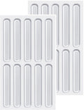 Silicone Bumper Caps - Pack of 20 - Self-Adhesive Buffers - Door Stoppers - Door Buffer - Transparent Bumper Caps - Shock Absorbers - Wall Protection - For Furniture, Doors, Drawers & Glass Tables - 63*10*2 mm