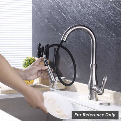 Faucet attachment - 2 functions - Faucet head - Washing dishes - Kitchen faucet - Water saving - Flexible faucet head - Extension rod - Faucet parts - Rotating faucet hose - Faucet nozzle - Sprayer - 1 piece
