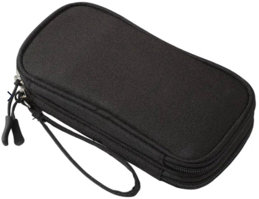 Bag Organizer - Electronics & Accessories Organizer Bag - Cable Organizer Bag - Storage Bag for Cables, Electronics and Accessories - Organizer - Black - 19.5*11*5.5cm - Polyester.