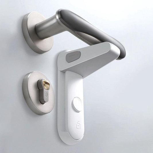 2 Pieces - Door lock - Door handle locks for childproof & pet-proof - Door handle locks for toddlers - Baby safety locks for toddlers.