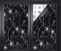 Window Film - Blackout Window Film - Blackout Window Film - Sun Protection - Anti-glare - Adhesive Window Film - Blackout Cloth - Black - Including scraper - Easy installation - Window sticker - 45x100cm - Supplied with self-adhesive backing - C