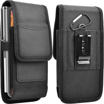 Waist bag - Fanny pack - Outdoor belt bag - Smartphone bag - Standing belt bag - Oxford cloth - black - 17.5*10*2.5cm - belt bag - Gift - Phone bag Men