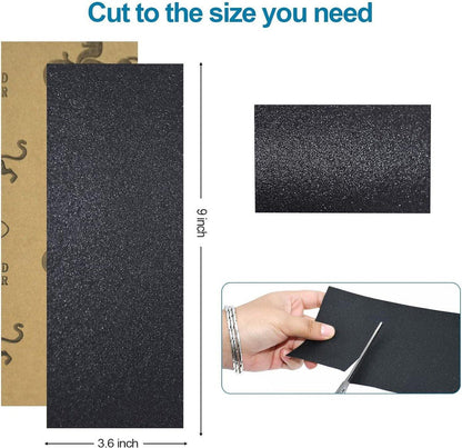 Sandpaper set - 36 pieces - Grit 320/400/ 600/800/ 1000/1200/ 1500/2000/ 2500/3000/ 4000/5000 - Car polishing / Furniture / Metal.